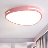 Teardrop Led Ceiling Light For Kindergarten And Bedroom - Nordic Style