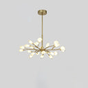 Acrylic Led Chandelier Pendant Light - Minimalist Tree Branch Design For Living Room Ceiling Lamp 24