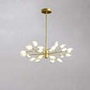 Acrylic Led Chandelier Pendant Light - Minimalist Tree Branch Design For Living Room Ceiling Lamp 24