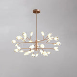 Acrylic Led Chandelier Pendant Light - Minimalist Tree Branch Design For Living Room Ceiling Lamp 40