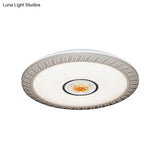 Acrylic Led Flush Ceiling Mount Light For Living Room & Kids Bedroom