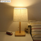 Alkurah - 1-Light Bedroom Pull Chain Table Lamp