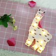 Alpaca Led Wall Night Lamp For Girls Room - Battery Operated And Contemporary Design White / C