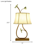 Alpheratz - White/Green Table Lamp