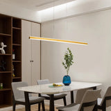 Aluminum Led Triangular Prism Pendant Lamp For Dining Room - Simple And Stylish Island Light
