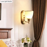 American Bedroom Bedside Copper Wall Lamp Lamps