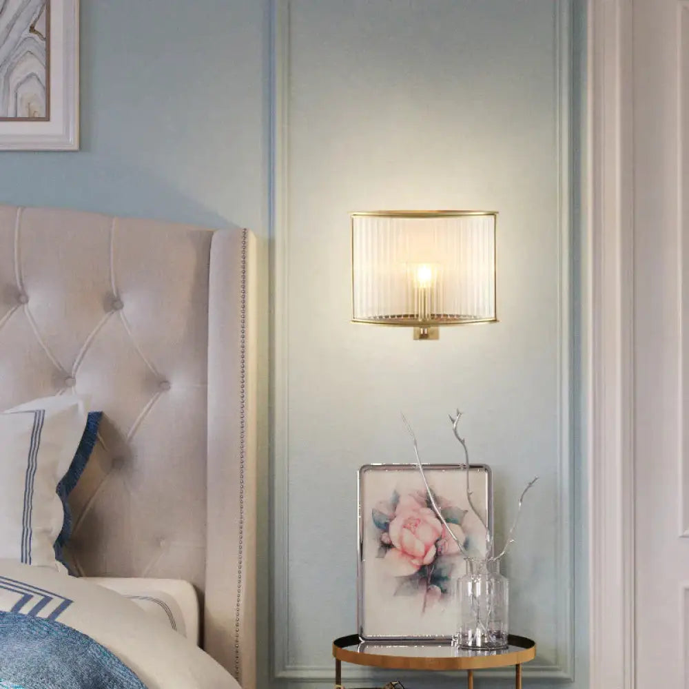 American Modern Study Bedroom Restaurant All-copper Wall Lamp All copper wall lamp Copper Wall Lamps