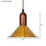 Antiqued Iron Bronze Ceiling Pendant Light - Disc/Dome/Cone Design Single-Bulb Ideal For Dining Room