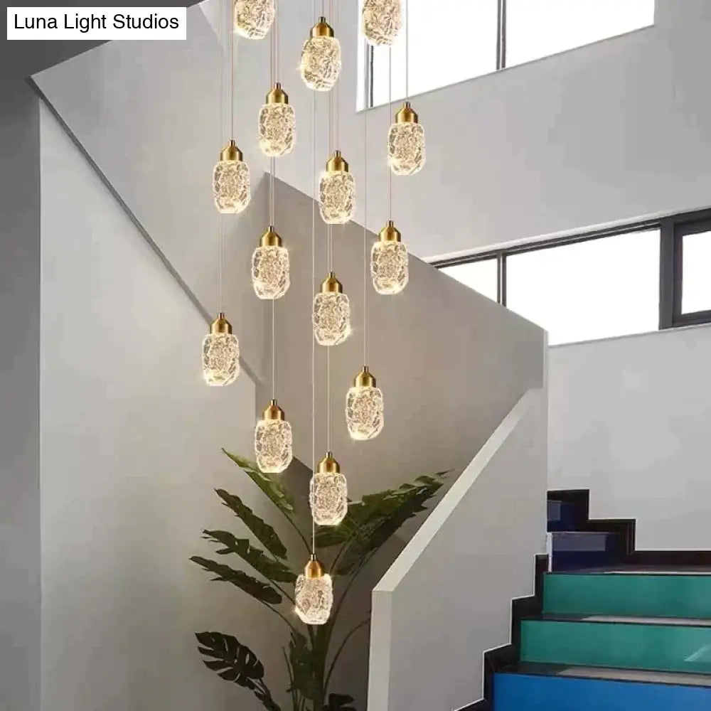 Astrea Modern LED Crystal Chandelier