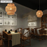 Bamboo Lantern Suspension Pendant Light - Simplicity At Its Best!