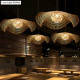 Bamboo Woven Pendant Light For A Stylish Table Setting