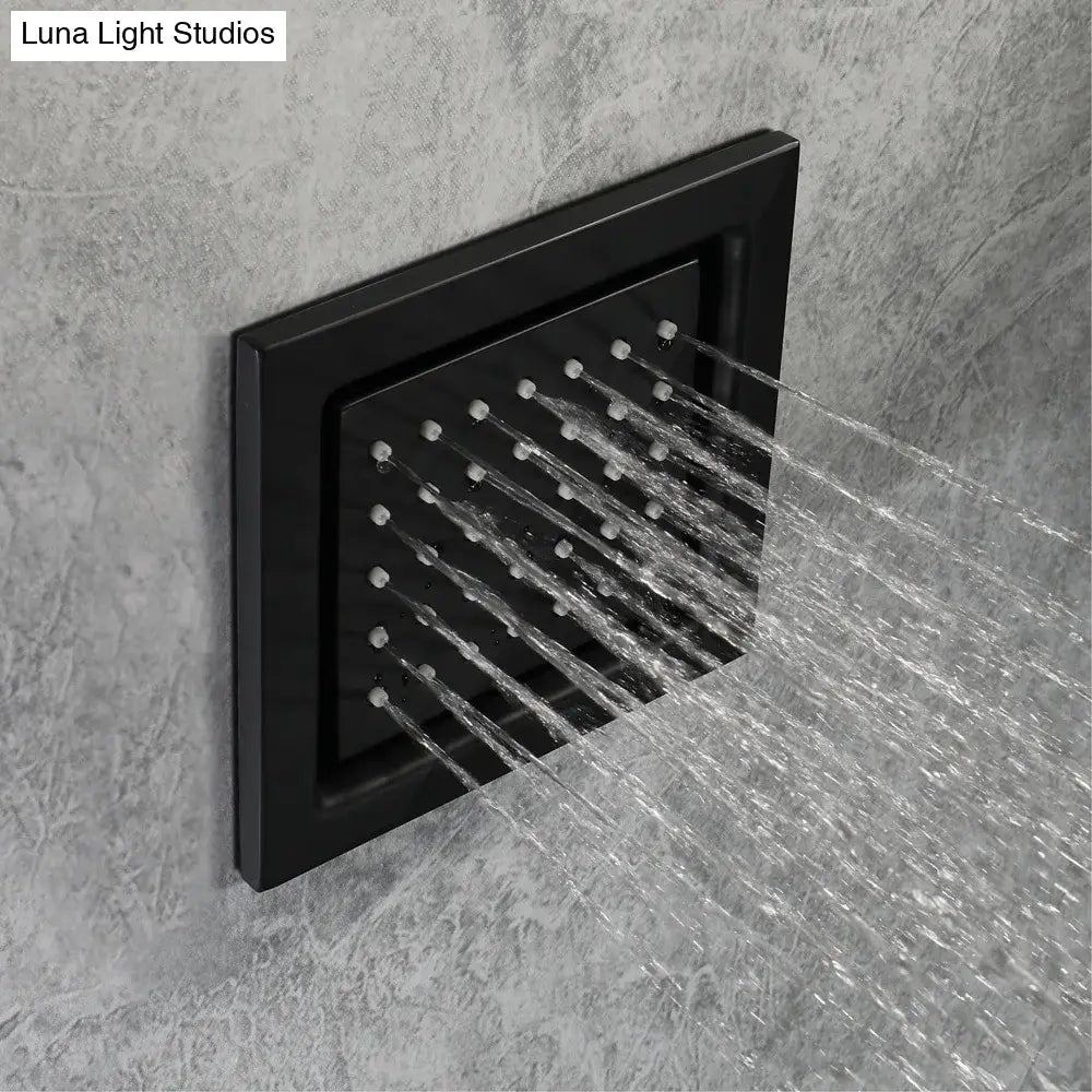 Bathroom Accessories 20Inches 500x500mm Rainfall SPA Massage LED Shower Head Set Constant Temperature Valve Mixer