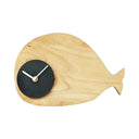 Beige Cloud Cartoon Wall Lamp With Clock For Boys And Girls Bedroom Lighting Black / Whale Warm