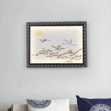 Black Aluminum Led Flush Wall Sconce For Elegant Room Decor