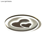 Black Ceiling Lamp: Cute 2 - Loving Heart Led Light For Bedroom – Adult & Child