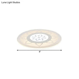 Blossom Acrylic Led Flushmount Ceiling Lamp In Warm/White 8’/16.5’20.5’ Wide