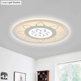 Blossom Acrylic Led Flushmount Ceiling Lamp In Warm/White 8’/16.5’20.5’ Wide