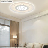 Blossom Acrylic Led Flushmount Ceiling Lamp In Warm/White 8’/16.5’20.5’ Wide