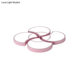 Blossom Girls Bedroom Ceiling Lamp - 4 - Head Led Acrylic Mount Light