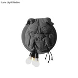 Bulldog Wall Light Nordic Resin Bathroom Sconce With 3 Heads - Stylish Lighting Fixture
