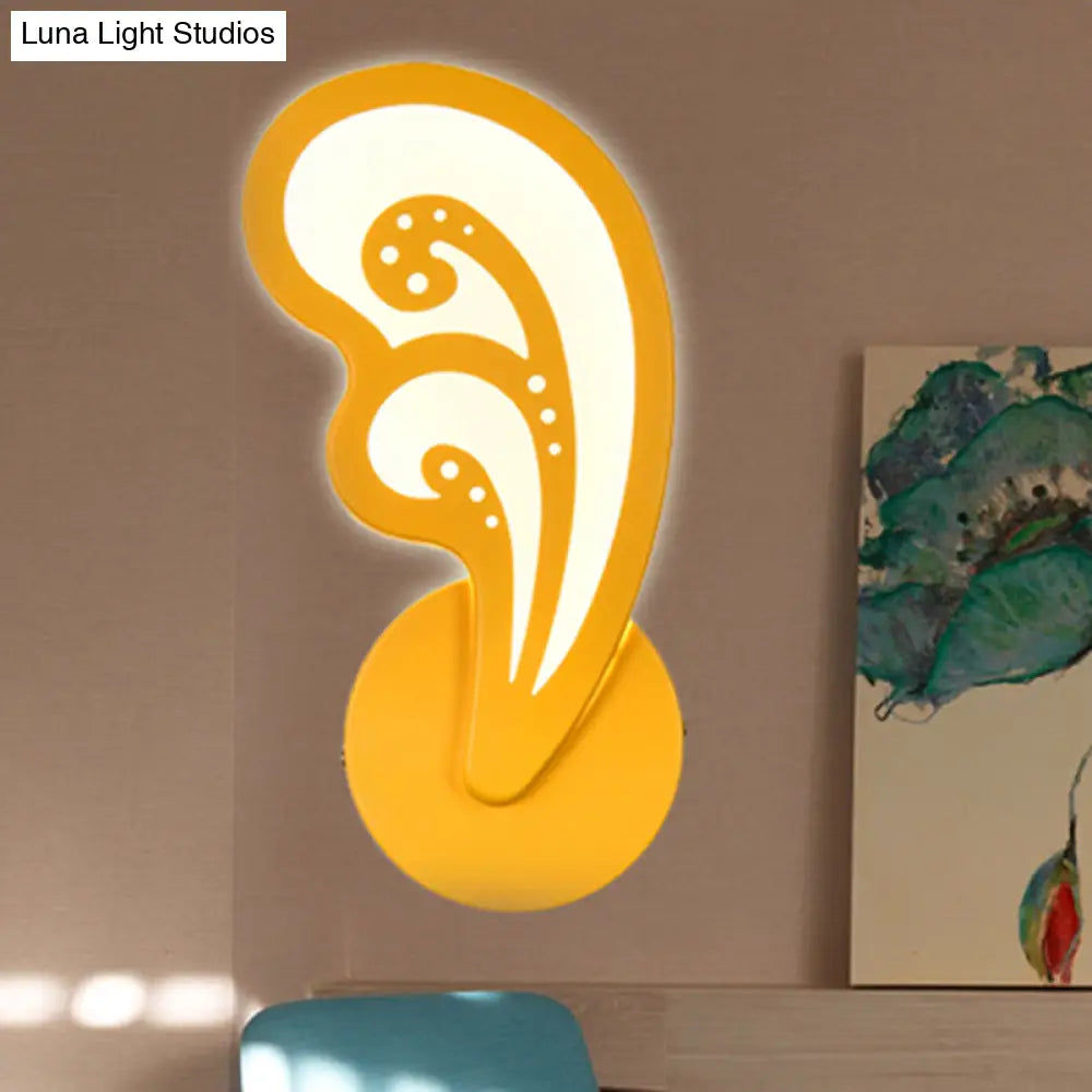 Candy Colored Cartoon Sconce Lamp For Childs Bedroom Stair Wall