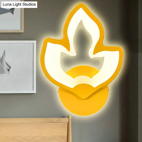 Candy Colored Cartoon Sconce Lamp For Childs Bedroom Stair Wall