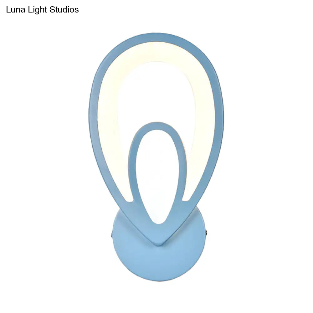 Candy Colored Cartoon Sconce Lamp For Childs Bedroom Stair Wall