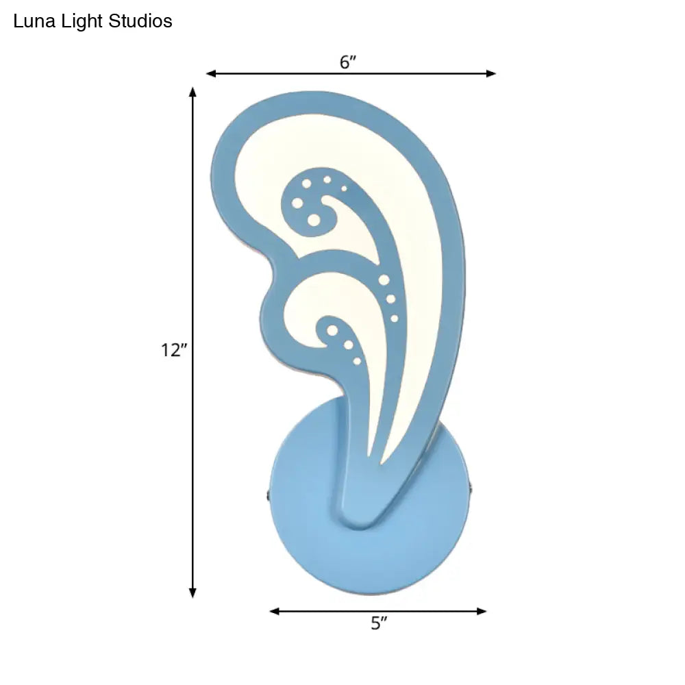 Candy Colored Cartoon Sconce Lamp For Childs Bedroom Stair Wall