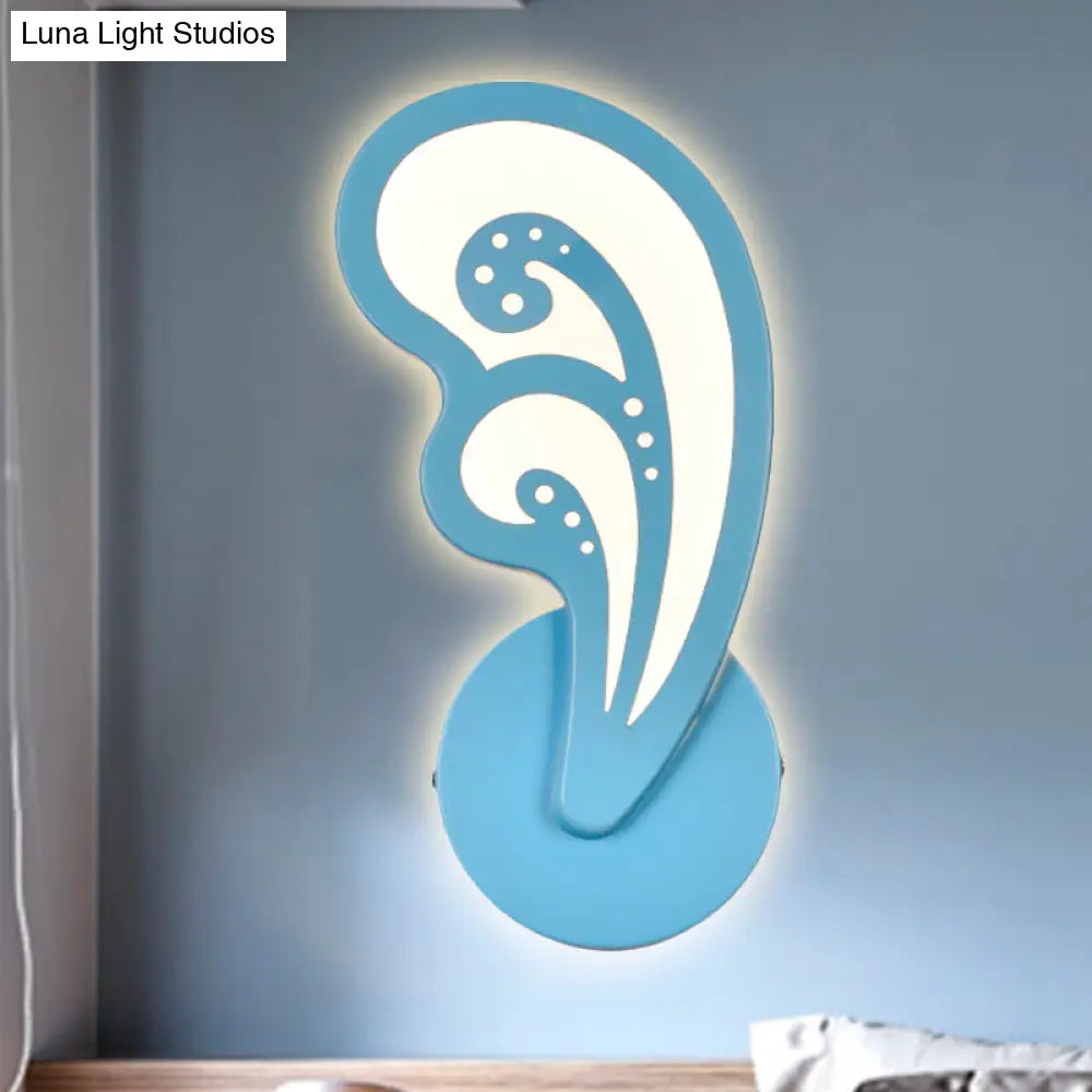 Candy Colored Cartoon Sconce Lamp For Childs Bedroom Stair Wall