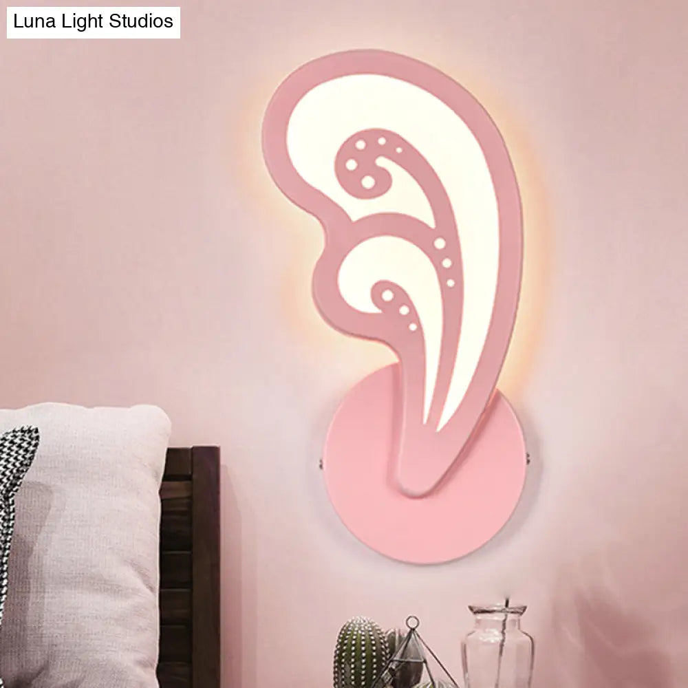 Candy Colored Cartoon Sconce Lamp For Childs Bedroom Stair Wall