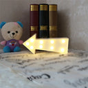 Cartoon Style Plastic Geometric Led Night Light For Baby Room White