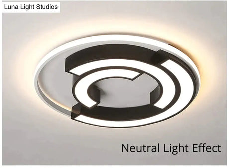 Ceiling Lights Round Shape LED Ceiling Light For Bedroom Kids Luminaire Creative Lighting Fixture Kids Room Lighting
