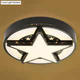 Children’s Bedroom Starry Sky Flush Mount Ceiling Light
