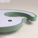 Children’s Led Dolphin Panel Ceiling Light For Lovely Cartoon Bedroom Decor