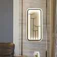 Chinese Style Acrylic Led Wall Lamp With Eave Pattern In Black And White Black-White