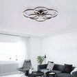 Circular Led Flush Mount Ceiling Light For Study Room With Natural/Warm/White Lighting Brown / White
