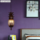 Classic Clear Glass Bubble Chandelier - 2-Light Prismatic Pendant Fixture For Balcony Lighting