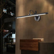 Classic Metal Led Bathroom Wall Light - Black/Antique Brass 14/18/23 W Black / 14