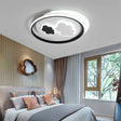 Cloud Ceiling Lamp: Black & White Cartoon Acrylic Led Light For Kindergarten /