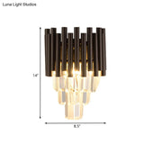 Coffee Crystal Wall Light
Or
Modern Light Fixture - 2 Lights