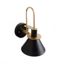 Colorful Macaroon Style Wall Mount Sconce Light For Hotel Bedrooms Black