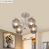 Contemporary 4 - Head Bud Shade Ceiling Light - Perfect For Dining Room Or Bedroom