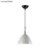 Contemporary Aluminum Funnel Suspension Pendant Lamp - Fits Study Room Or Cafe 6.5/10 Inch Wide 1