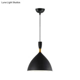 Contemporary Aluminum Funnel Suspension Pendant Lamp - Fits Study Room Or Cafe 6.5/10 Inch Wide 1