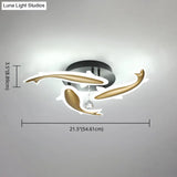 Contemporary Crystal Ceiling Light Fixture Spiral Flush Design For Bedrooms