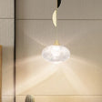 Contemporary Crystal Mini Pendant Light With Clear Ball Design - Bedroom Down Lighting Ornament
