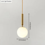 Contemporary Glass Pendant Light For Lounge