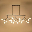 Contemporary Heracleum Island Pendant Light For Modern Dining Rooms 27 / Black