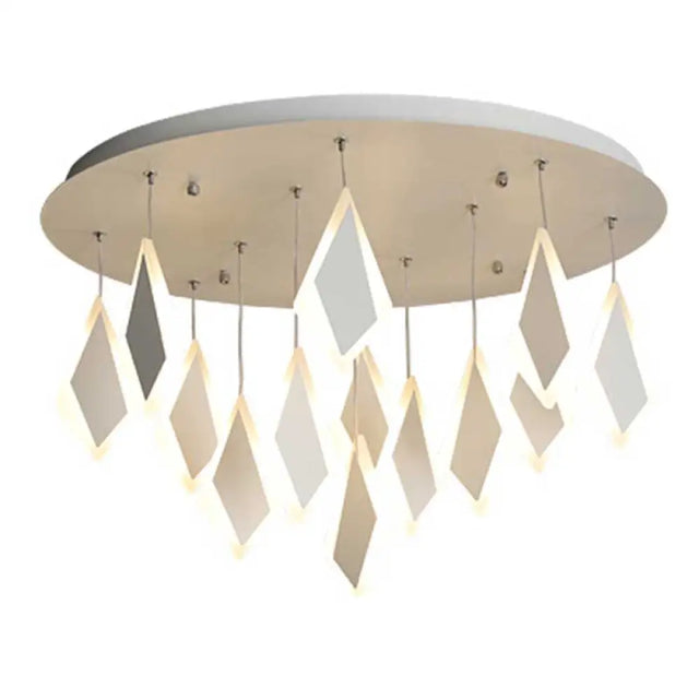 Contemporary Led Acrylic Flush Mount Bedroom Ceiling Light - Warm/White 19/27/31.5 Wide