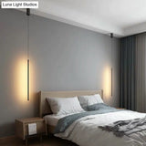 Contemporary Led Black Metal Pendant Light - Stylish Ceiling Suspension Lamp